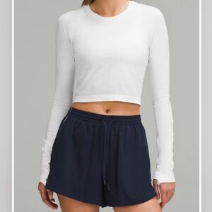 Lululemon Swiftly Tech Cropped Long Sleeve Shirt 2.0